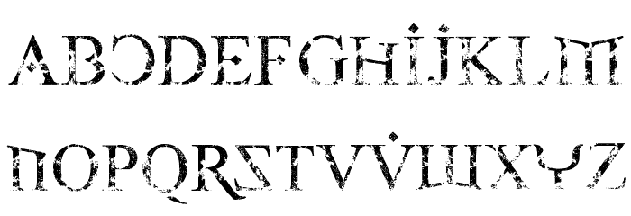 Fire Of Ysgard Carved In Stone Schriftart Kleinbuchstaben