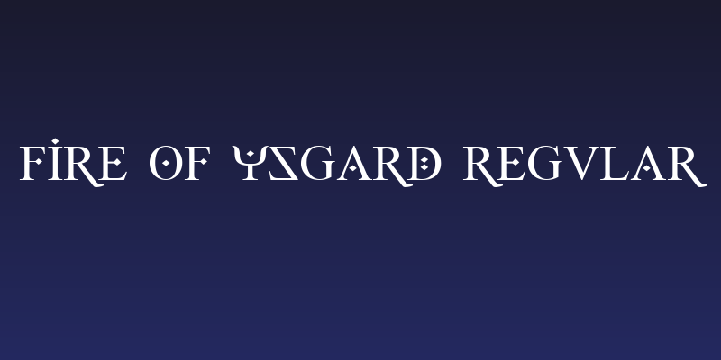 Fire Of Ysgard Regular Social Header