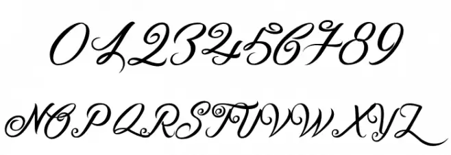 Fire on the Mountain Font OTHER CHARS