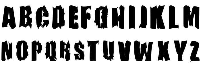 FireBomb Font LOWERCASE