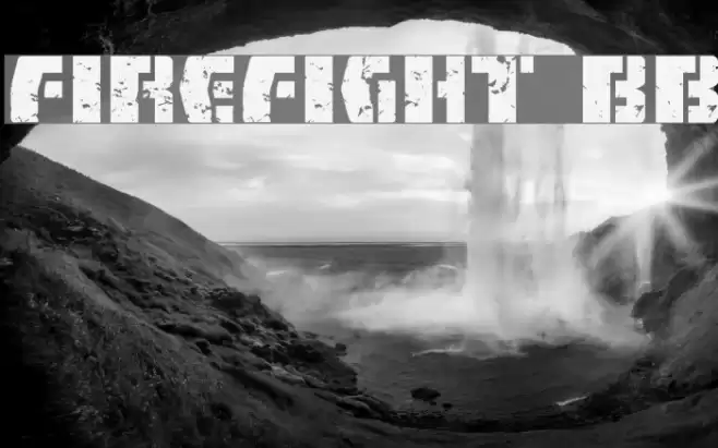 FireFight BB Font examples