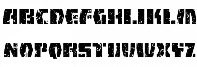 FireFight BB Fuentes MINÚSCULAS