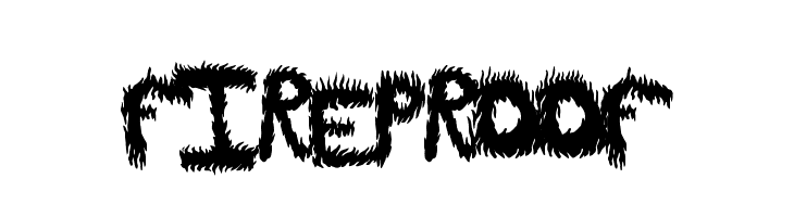 FireProof  Free Fonts Download