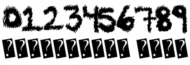 FireProof Font OTHER CHARS