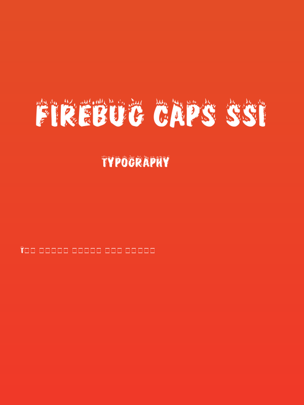 Firebug Caps SSi Poster