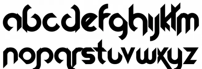 Fireflies Schriftart Groß