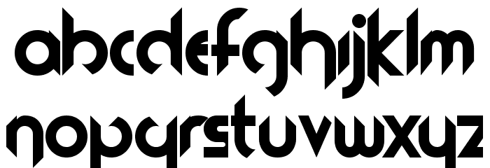 Fireflies Font LOWERCASE