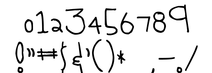 Firefly Castle Font OTHER CHARS