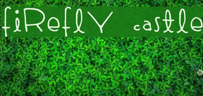 Firefly Castle Font examples