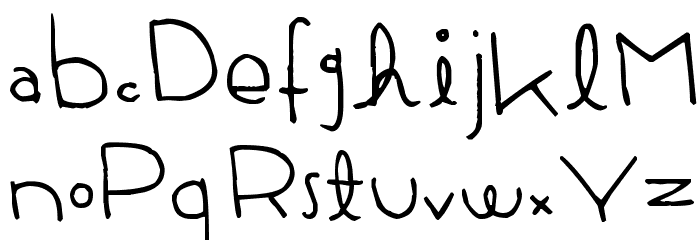 Firefly Castle Font LOWERCASE