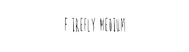 Firefly Medium  フリーフォントのダウンロード