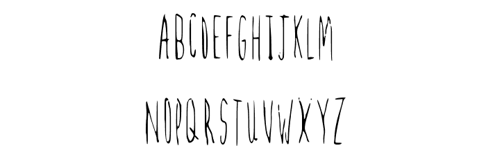 Firefly Medium Font LOWERCASE