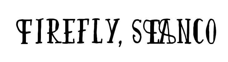 Firefly, SEANCo  font caratteri gratis