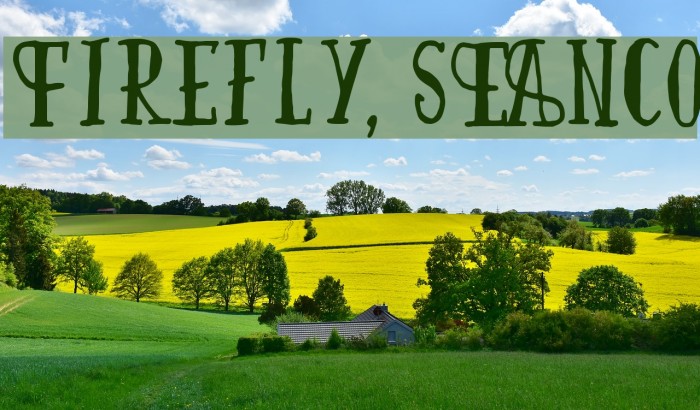 Firefly, SEANCo Font examples