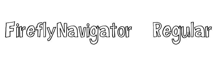 FireflyNavigator-Regular  Frei Schriftart Herunterladen