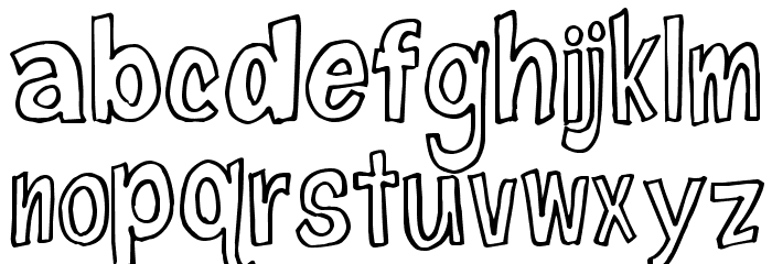 FireflyNavigator-Regular Font LOWERCASE