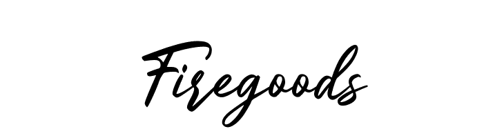Firegoods  नि: शुल्क फ़ॉन्ट्स डाउनलोड