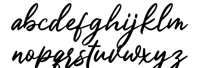 Firegoods Font LOWERCASE