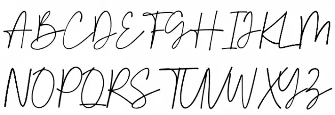 Fireheart Demo Schriftart Groß