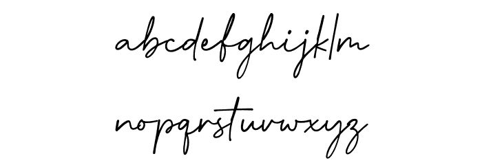 Fireheart Demo Font LOWERCASE