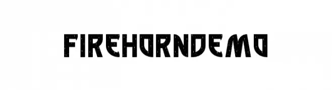 FirehornDemo  تنزيل الخطوط