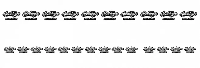 FirehornDemo خط محارف أخرى