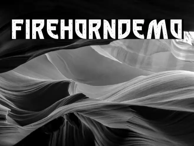 FirehornDemo خط examples