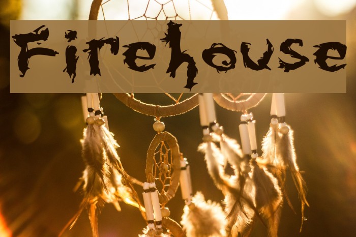Firehouse Schriftart examples