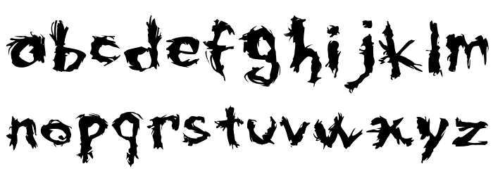 Firehouse Schriftart Kleinbuchstaben