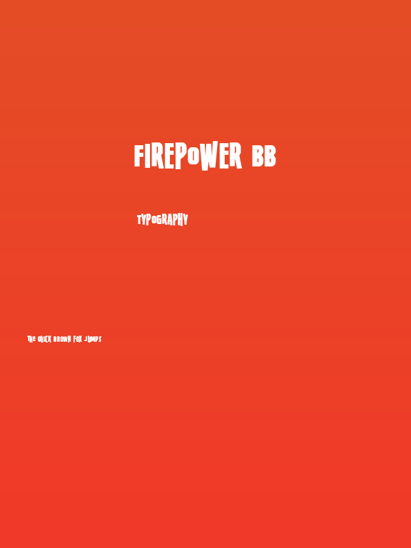 Firepower BB Poster