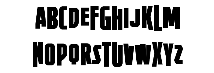 Firepower BB Font LOWERCASE