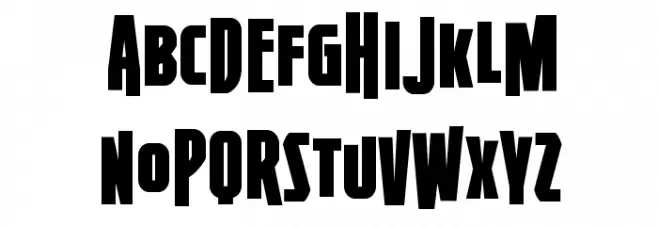 FirepowerBB Font Litere mari