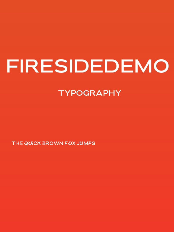 FiresideDEMO Poster