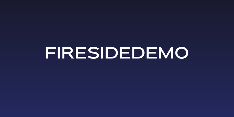 FiresideDEMO Social Header