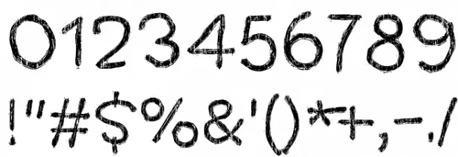 Firestarter Z Font OTHER CHARS