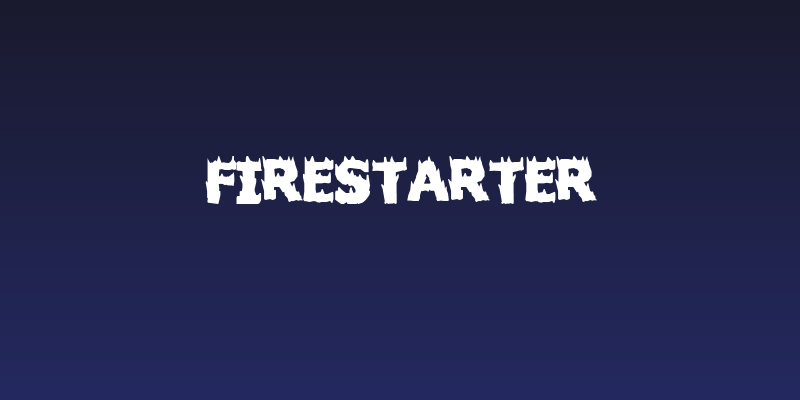 Firestarter Social Header