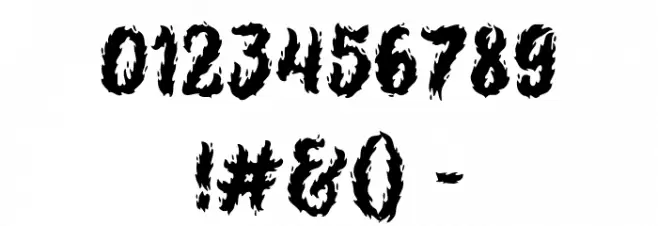 Firestor Regular Font OTHER CHARS