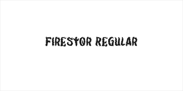 Firestor Regular Logo