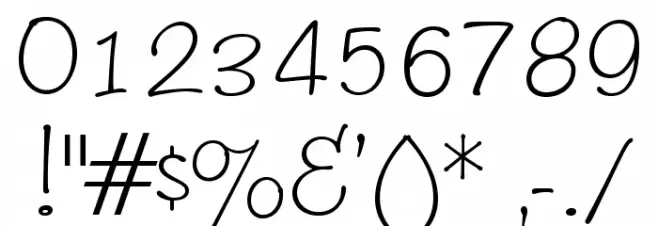 FirestormOpti-Nine Font OTHER CHARS