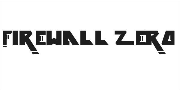 Firewall zero Logo