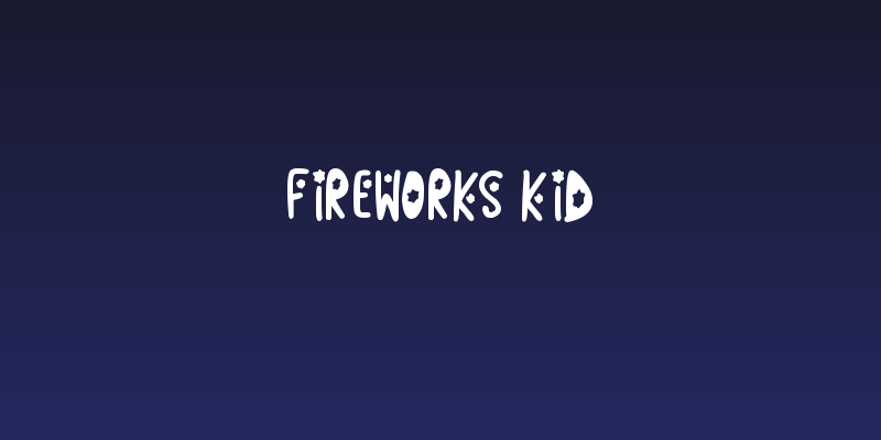 Fireworks Kid Social Header