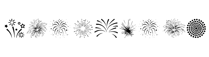 Fireworks Font