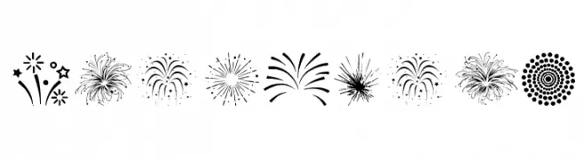 Fireworks  baixar fontes gratis