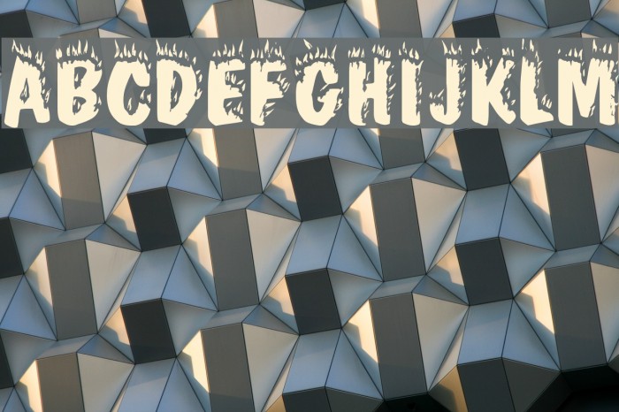 Fireworksfont Font examples