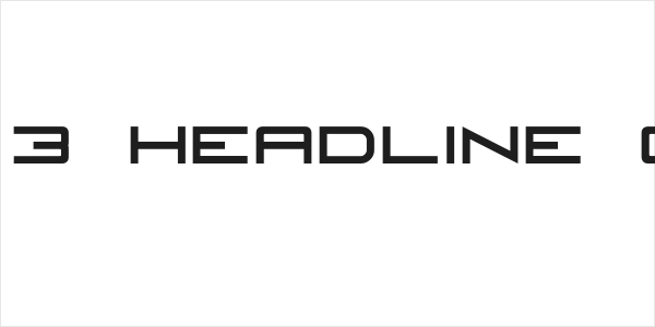 Fireye GF 3 Headline Condensed Logo