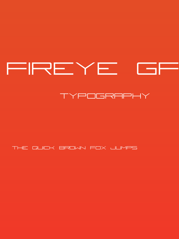 Fireye GF 3 Poster