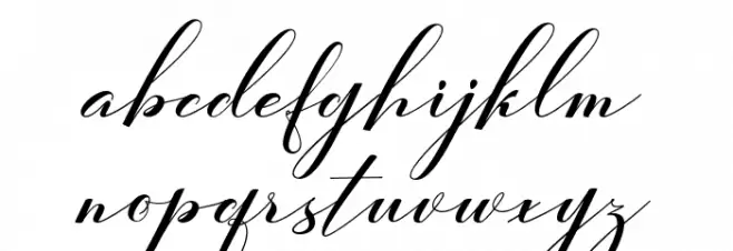 FirgiaGIA Font LOWERCASE
