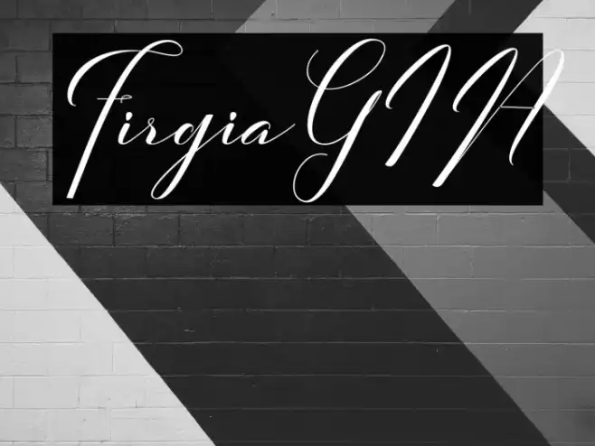 FirgiaGIA Font examples