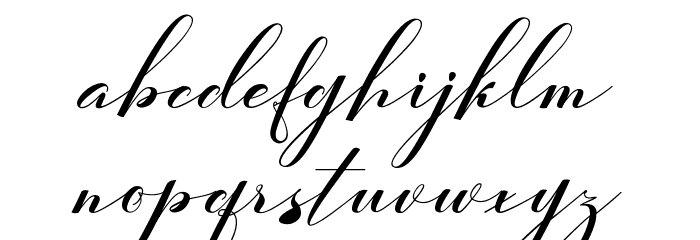 FirgiaGIA Font LOWERCASE
