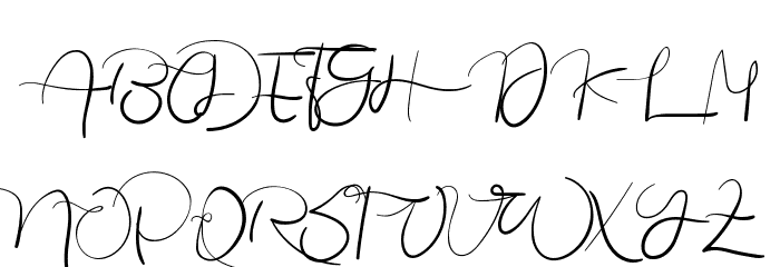 Firlands House Demo Font OTHER CHARS